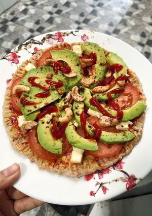 Hình của món Pizza Không Lò Nướng, Không Men Nở !! Dễ làm nhấtttt !!!.