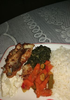 A picture of Fried hake.
