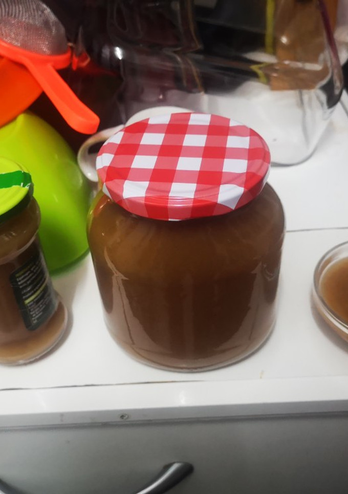 Una foto de Mermelada de manzana