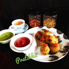 A picture of Sago dry fruits Appam.