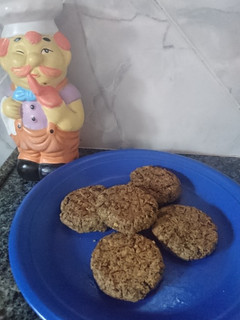 Una foto de Hamburguesas de lentejas y harina de garbanzo 🍔