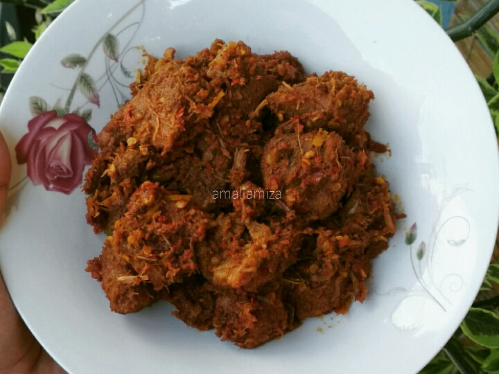 Resep Rendang Daging Sapi (5 Jam), Lezat