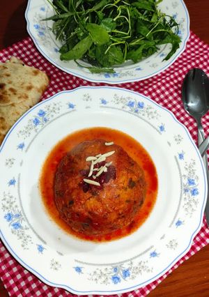 عکسی از دستور کوفته تبریزی