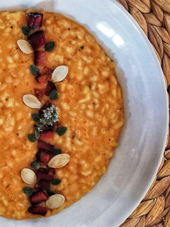 Foto di Risotto con la zucca aromatizzato alla maggiorana 🌷