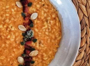 Foto di Risotto con la zucca aromatizzato alla maggiorana 🌷