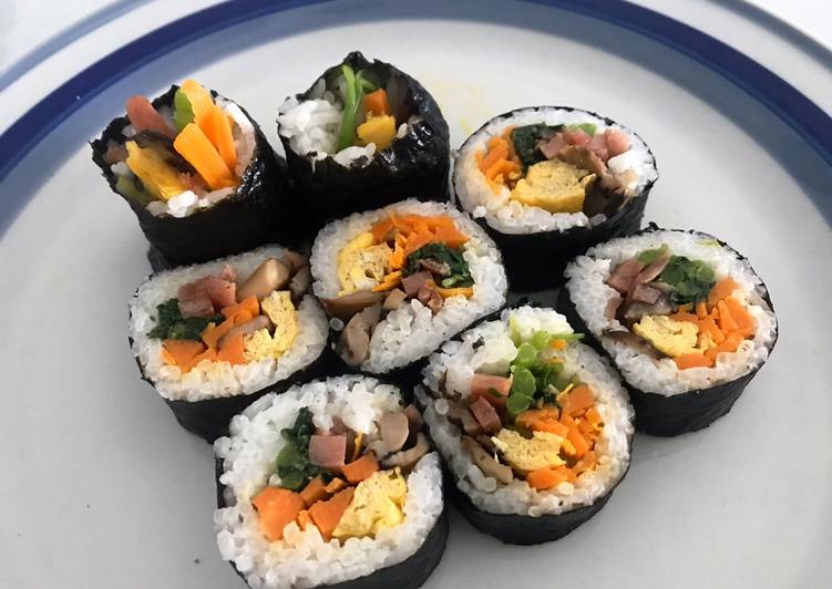 Recipe of Ultimate Colourful rice rolls