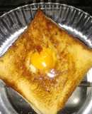 Sándwich tostado con huevo
