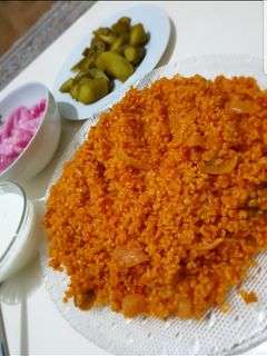 صورة لوصفة برغل ببندورة