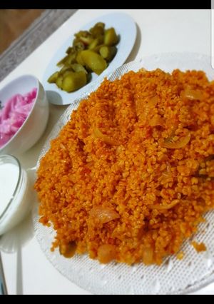 صورة لوصفة برغل ببندورة