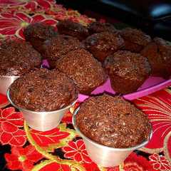 รูปของ Muffin pisang coklat