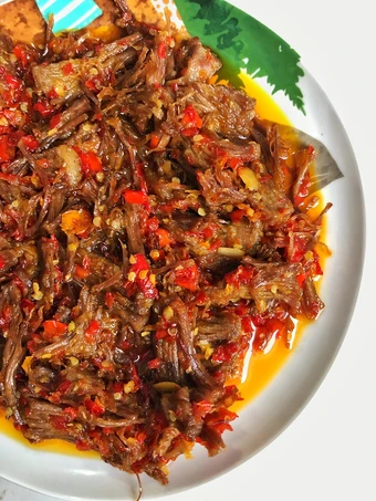 Langkah Gampang Menyiapkan Resep Dendeng Balado Suwir yang Enak Banget Anti Ribet, Mantap Sekali