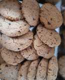 Chocolate chip cookies με αλεύρι καρύδας