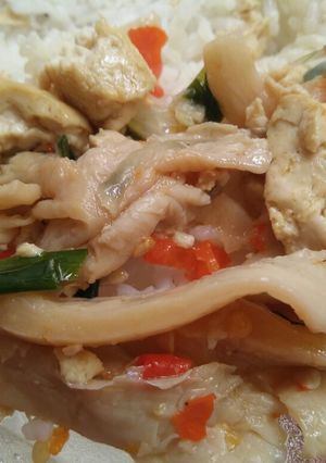 Foto resep Oseng jamur putih telur