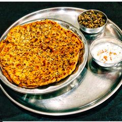 Green Moong Stuffed Paratha A picture of Green Moong Stuffed Paratha.