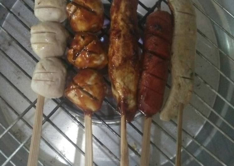 🍢Baso,Sosis,Otak-Otak bakar sangat mudah🍢