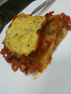 Una foto de Lasaña vegetariana