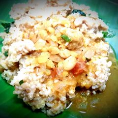 Samba Rava Pongal (Broken wheat) A picture of Samba Rava Pongal (Broken wheat).
