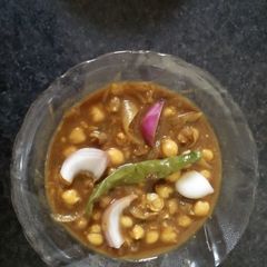 A picture of Chana masala.