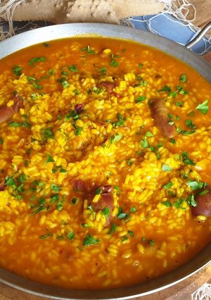 Foto principal de Arroz con chipirones en conserva con Mambo