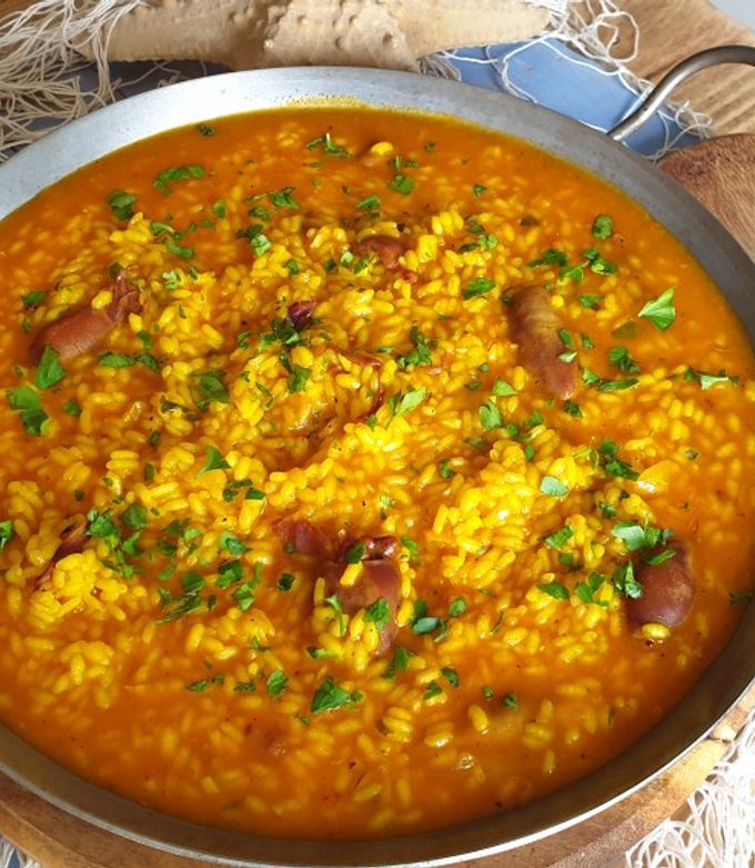 Foto principal de Arroz con chipirones en conserva con Mambo