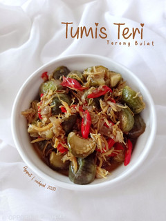 Foto resep Tumis Teri Terong Bulat