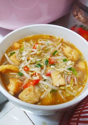 Foto resep Sayur toge tahu