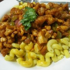 A picture of Crispy Chicken Pasta.