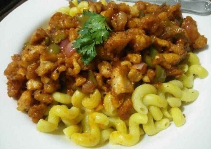 Recipe of Speedy Crispy Chicken Pasta - Trying New Recipes