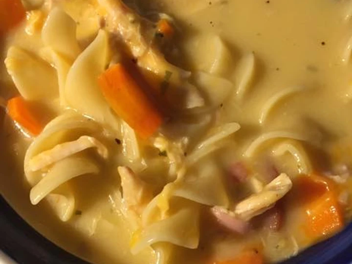 Recipe Creamy Chicken Noodle Soup the  Makes Drooling Perfect
