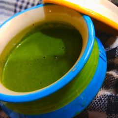 A picture of Tangi Coriander chutney.