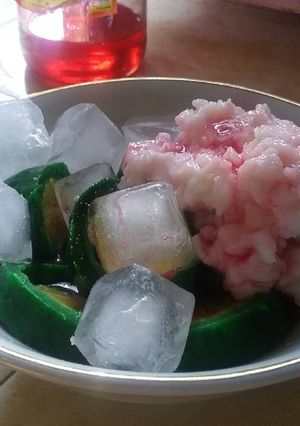 Foto resep Es Pisang Ijo