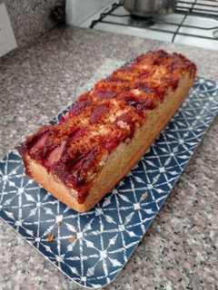 Una foto de Budín de Frutillas