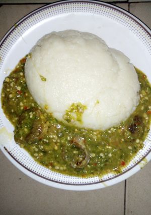 A picture of Tuwon semo miyar danyen kubewa.