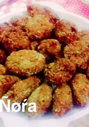 صورة لوصفة ناجتس الدجاج على طريقتى😋😍🙅