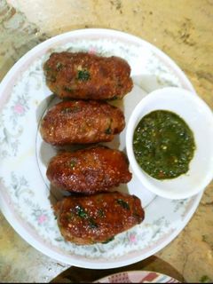 A picture of Galawat ke kabab.