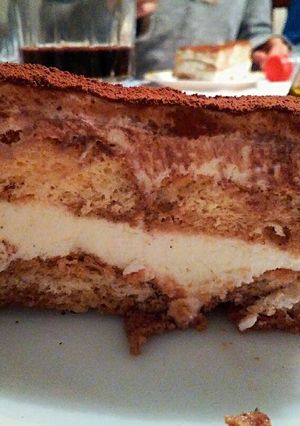 Una foto de Tiramisú típico del Véneto