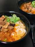 Vietnamese Beef Noodle Soup with Red Wine (Phở Bò Sốt Vang)