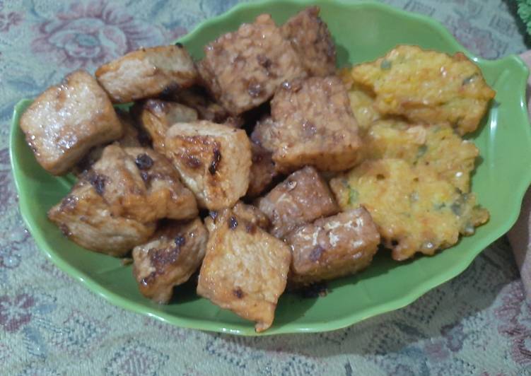 Tahu tempe bacem