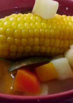 Una foto de Sopa de verduras