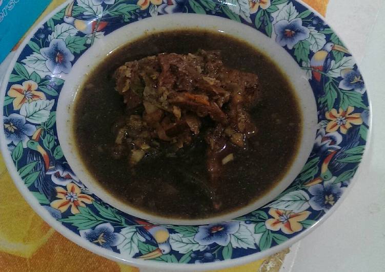Cara Gampang  Rawon Special Anti Gagal