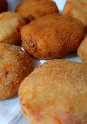Una foto de Croquetas de arroz