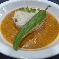 A picture of Mirchi Ka Salan.