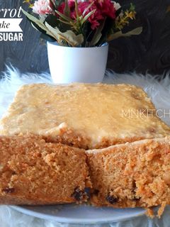 Foto resep Carrot Cake Palm Sugar (with Creamcheese Frosting Kocok)