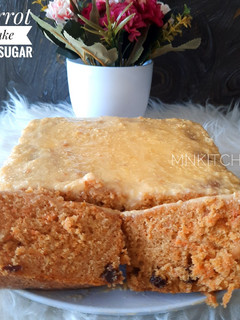 Foto resep Carrot Cake Palm Sugar (with Creamcheese Frosting Kocok)