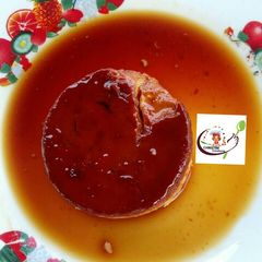 Cream caramel custard(flan) A picture of Cream caramel custard(flan).