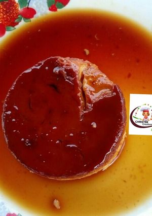 A picture of Cream caramel custard(flan).