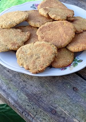 Una foto de Galletitas de Naranja, Avena y Miel