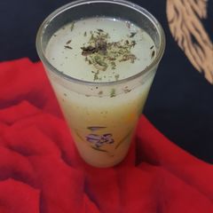 A picture of Raw mango mint juice.