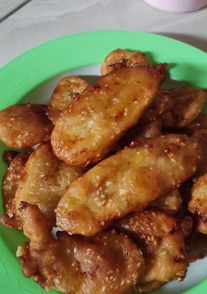 Foto resep 103. Pisang goreng wijen