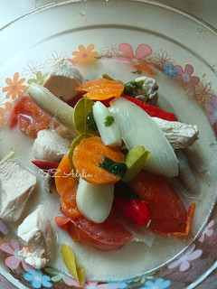 Gambar Sup Ayam Thai (Tom Kha Gai)